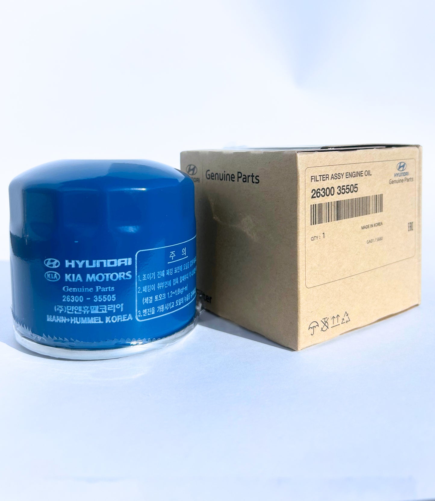 Hyundai Oil Filter - 26300 35505